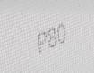 Abrasive mesh white 115 x 280 mm, P80