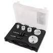 Bi-metal hole cutters 19-68 mm, set 7 pcs