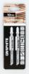Jigsaw blade, 10 TPI, HSC, T-shaped handle, 2 pcs, clean cut