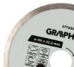 Full diamond cutting disc, 115 x 22.2 mm, wet