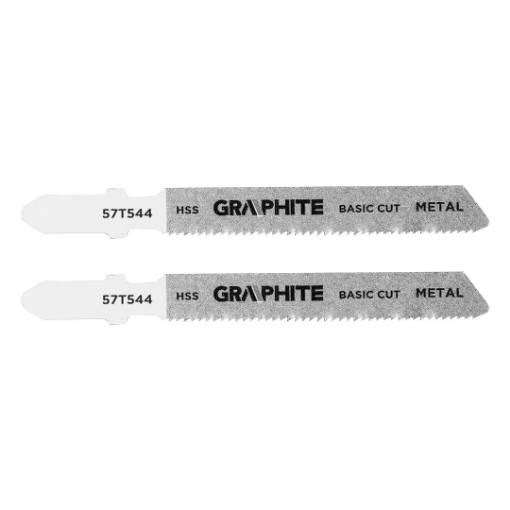 Jigsaw blade, 21 TPI, HSS, T-shaped handle, 2 pcs