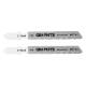 Jigsaw blade, 21 TPI, HSS, T-shaped handle, 2 pcs