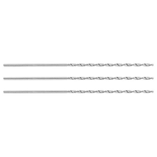 HSS metal drill, DIN 340, 1 mm, 3 pcs
