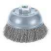 Cup wire brush 100 mm, crimped steel wire, M14