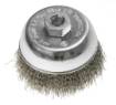 Cup wire brush 100 mm, crimped steel wire, M14