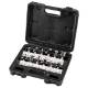 Carbide milling cutters for wood, shank 8 mm, set 12 pcs