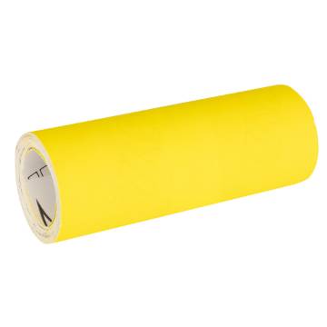 Yellow sanding paper on roll 2.5 m x 115 mm, P80