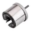 Wood hole cuttters 26 - 63 mm, h 50 mm, set 7 pcs