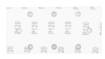 Sanding paper, velcro  93 x 185 mm, P120, 5 pcs. with 8 holes