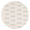 Sanding discs, perforated, Velcro-backed with holes 225 mm, P150, 5 pcs.