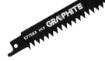 Blade for reciprocating saw, HCS 240 x 19 x 1.5 mm, 5 TPI