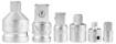 Adapter set for socket spanners, 6 pcs