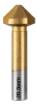 TiN bevelled countersink drills, 6.3 - 20.5 mm, set 6 pcs