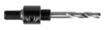 Adapter with pilot drill bit for bi-metal holesaws 14-30 mm, Hex