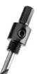 Adapter with pilot drill bit for bi-metal holesaws 14-30 mm, Hex