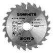 Saw blade, widia, 185 x 30 mm, 24 teeth