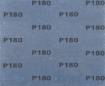 Abrasive cloth 230 x 280 mm, P180