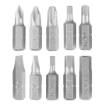Bit set SL3/5/7, PH1/2/3, H3/4/5/6 x 25 mm, 10 pcs.