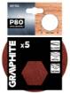 Velcro-backed sanding discs 125 mm, P80, 5 pcs, without holes