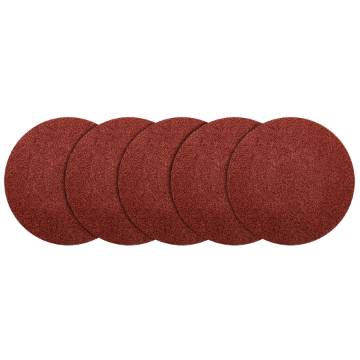 Velcro-backed sanding discs 125 mm, P120, 5 pcs, without holes