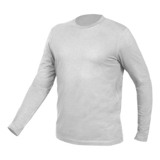 Long-sleeved T-shirt, grey, size XXXL