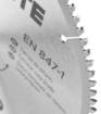 Saw blade, widia, 250 x 30 mm, 100 teeth, for aluminium