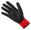 Work gloves, latex-covered polyester (crincle), 3131X, size 11 (card)