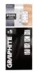 Sanding paper, velcro  93 x 185 mm, P240, 5 pcs. with 8 holes