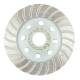 Diamond grinding disc, turbo, 115 x 22.2 mm, dry