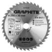 Saw blade, widia, 250 x 30 mm, 40 teeth