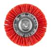 50 mm nylon wheel brush with 6 mm shank