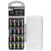 Bit set SL3/4/5/6, PH1/2/3, PZ1/2/3, TX10/15/20/25/27/30 x 25 mm, 16 pcs.