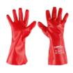 Long safety gloves, PVC coated, 3121X, size 10
