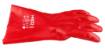 Long safety gloves, PVC coated, 3121X, size 10