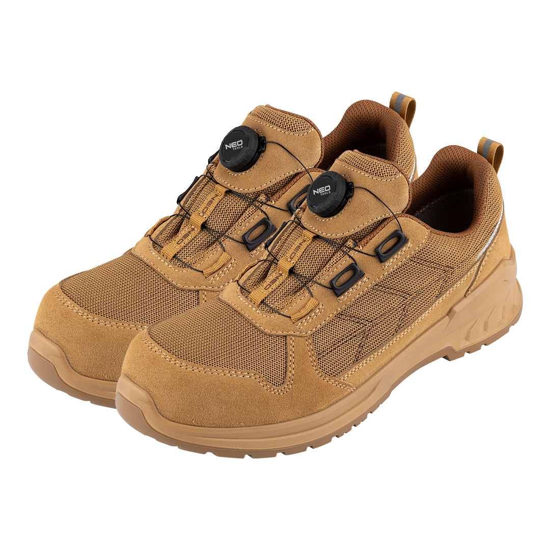 S1 SR FO work boots, cable tie with knob, size 39