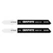Jigsaw blade, 21 TPI, HSC, T-shaped handle, 2 pcs