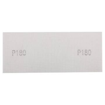 Abrasive mesh white 115 x 280 mm, P180