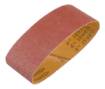 Sanding belts 75 x 457 mm, P80, 3 pcs