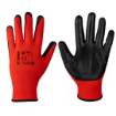 Work gloves, nitrile-coated polyester (smooth), cat.1, size 10