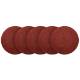 Velcro-backed sanding discs 150 mm, P36, 5 pcs, without holes