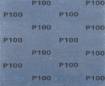 Abrasive cloth 230 x 280 mm, P100