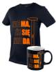 Printed T-shirt, MA SIE DA, size XL