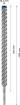 SDS-plus-7X puur 25x950x1000mm, 1 tk.