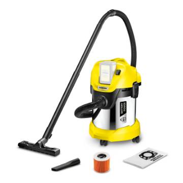 Akuga vee- ja tolmuimeja WD 3 Battery Premium