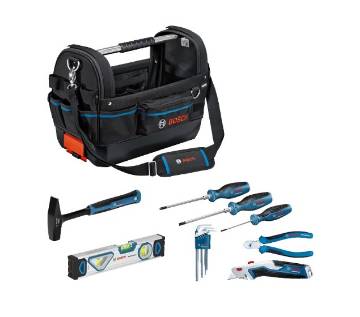 Hand tool set in GWT 20 tool bag 8-piece