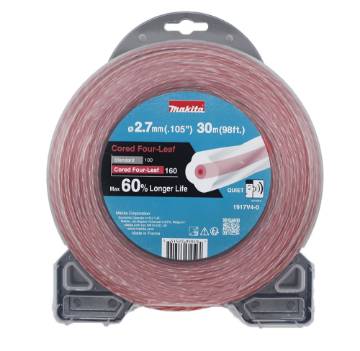 Südamikuga ristikheinakujuline trimmerijõhv 2.7-30M 2,7MM X 30M