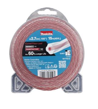 Südamikuga ristikheinakujuline trimmerijõhv 2.7-15M 2,7MM X 15M