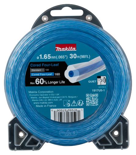 Südamikuga ristikheinakujuline trimmerijõhv 1.65-30M 1,65MM X 30M
