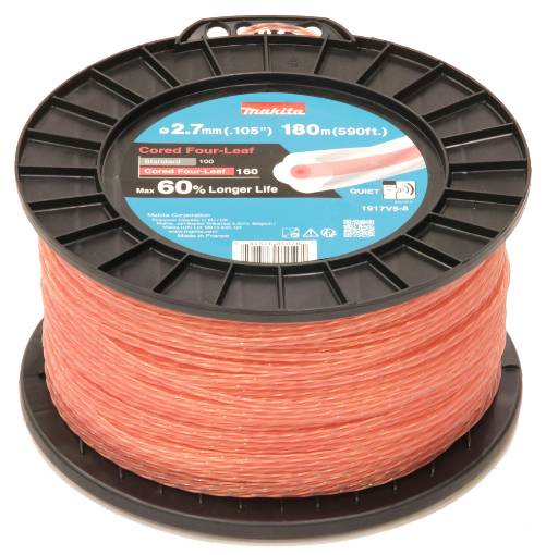 Südamikuga ristikheinakujuline trimmerijõhv 2.7-180M 2,7MM X 180M