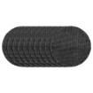Velcro-backed sanding grid, 225 mm, K40, for sander 59G260, 59G264, 59G265,10 pcs.